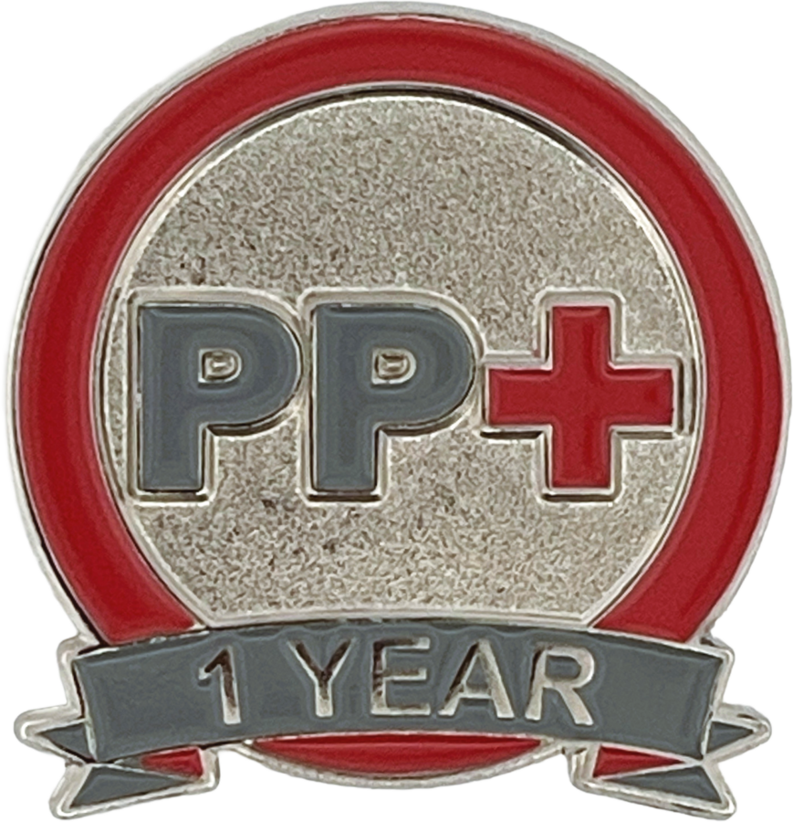 Custom Service Pins - Prestige Patient Transport Year 1