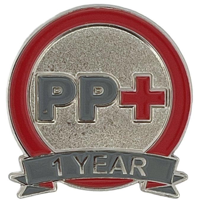 Years of Service Pin for Prestige Patient Transport Year 1